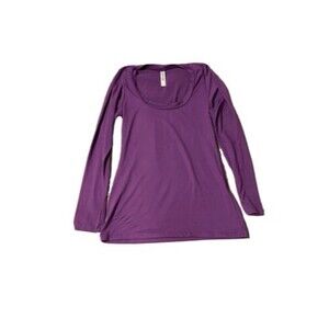 Women’s Purple Fitted Shirt Size Small
